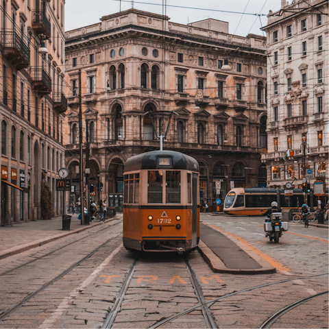 Stay in the sophisticated Porta Romana neighbourhood