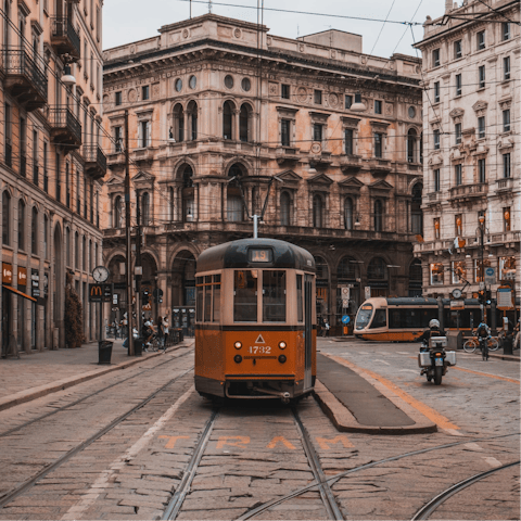 Stay in the sophisticated Porta Romana neighbourhood