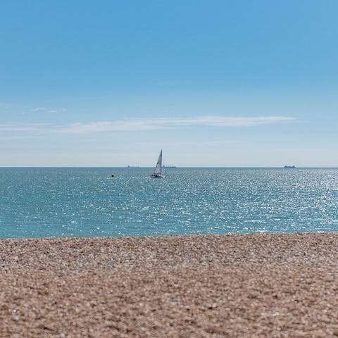 Spend some time making memories at the beach