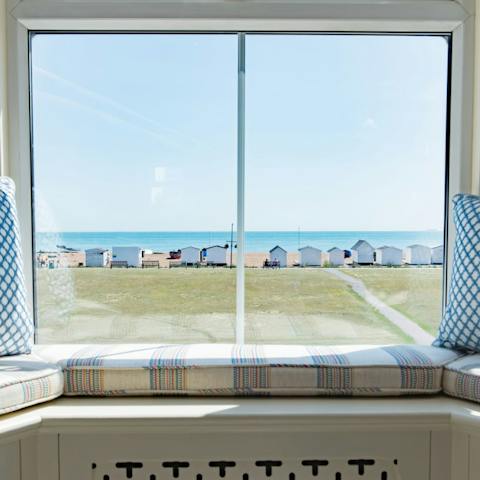 Admire the sea views and get set for spectacular sunrises and sunsets