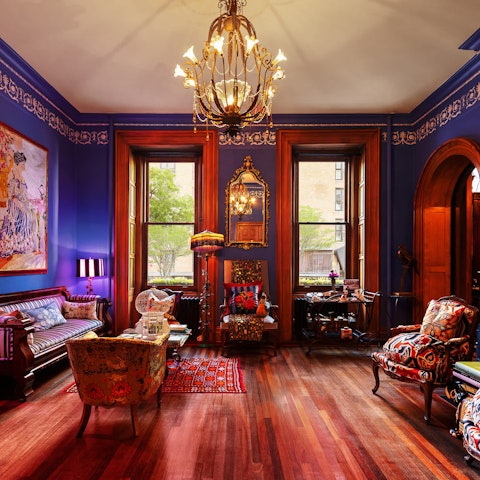 Relax in the communal sitting room before exploring the city