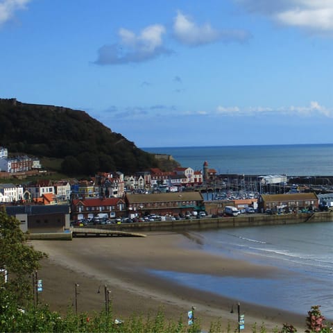 Pack up your beach bags for an afternoon on Scarborough’s shores, just two-and-a-half miles away