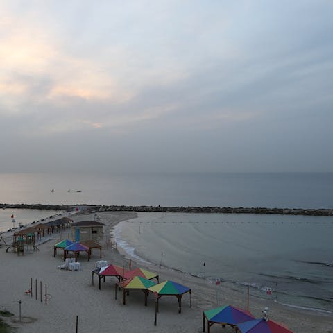 Stay in the upscale Old North district, a short walking distance from Gordon Beach
