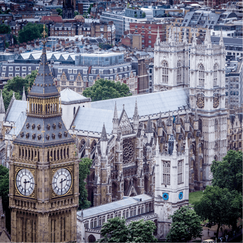 Travel around London on the Tube – King's Cross is a short walk away