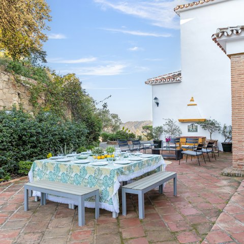 Make the most of alfresco living with barbecues on the patio