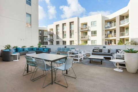 Gather on the terrace for laid-back drinks at the end of the day