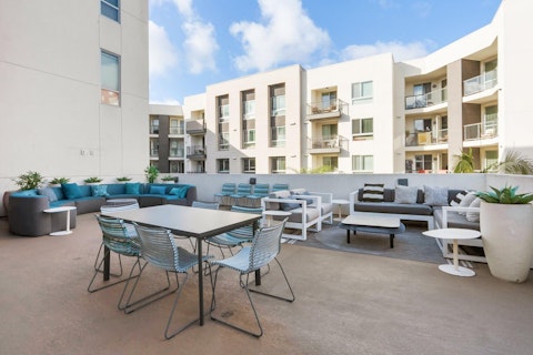 Gather on the terrace for laid-back drinks at the end of the day
