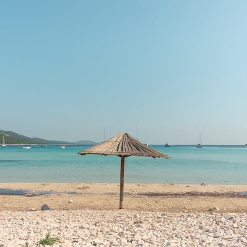 Spend a day swimming in the sea at nearby Playa Las Chapas