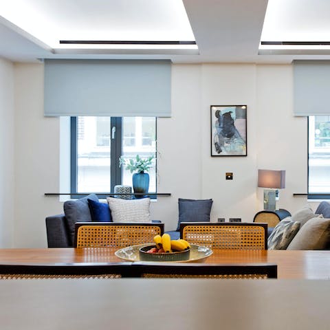Order room service for luxurious nights in