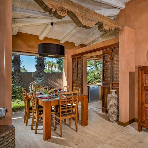 Gather around the table for delicious Italian meals