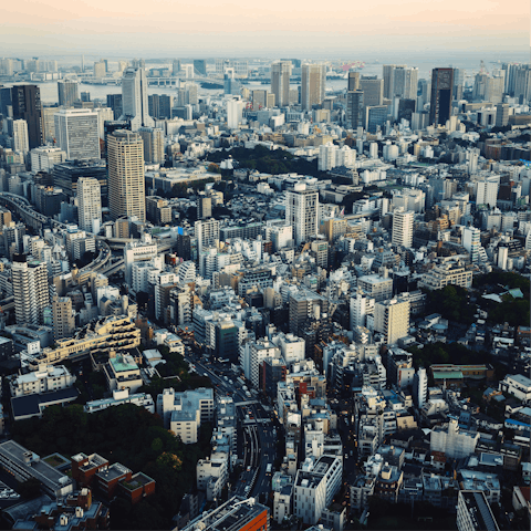 Explore iconic sights across Tokyo from Shibuya City
