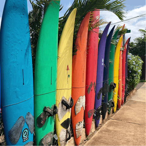 Grab your board and hit the Atlantic swell – Cornwall is famous for its surfing