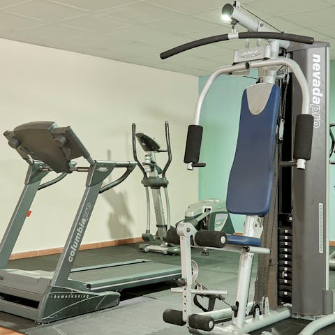 Kickstart your mornings with a workout in the home gym