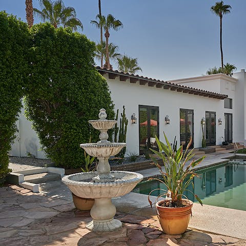 Discover a secret oasis in the garden