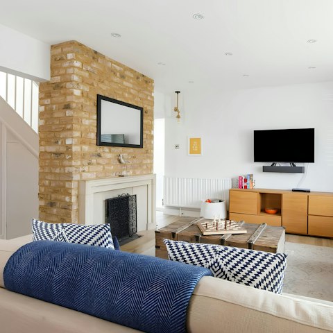 Head indoors and light the fire on chilly evenings