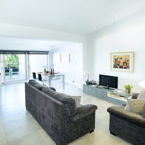 Curl up on the sofa with a good book