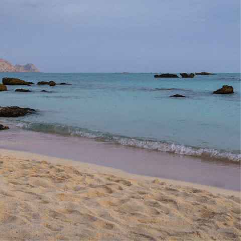 Spend sunshine days at any one of the nearby beaches, only minutes away