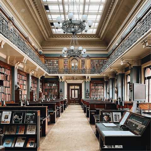 Venture up the road to the V&A Museum and the Natural History Museum