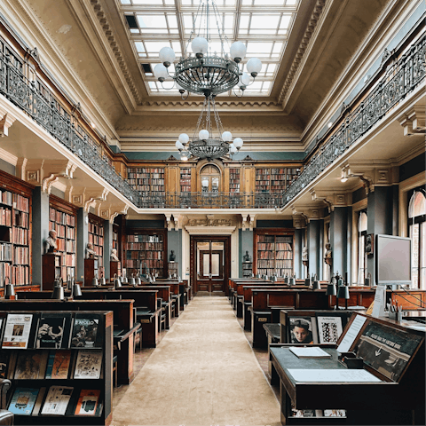 Venture up the road to the V&A Museum and the Natural History Museum