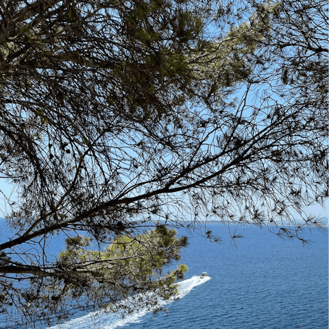 Head to the white sands and azure waters of Cala Millor, a ten-minute stroll away