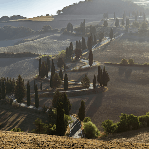 Explore the capitvating Tuscan countryside on your doorstep