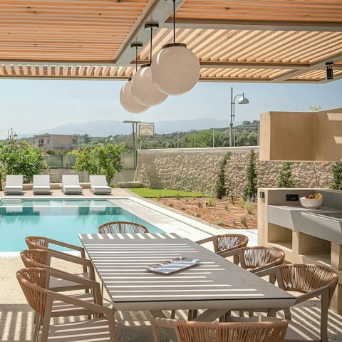 Look forward to enjoying your breakfast in the fresh air