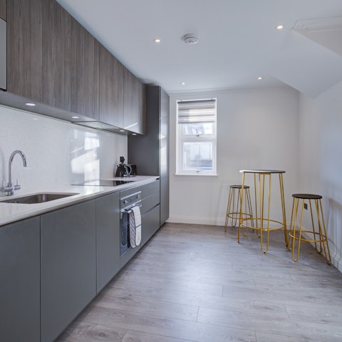 Rustle up breakfast in the modern kitchen