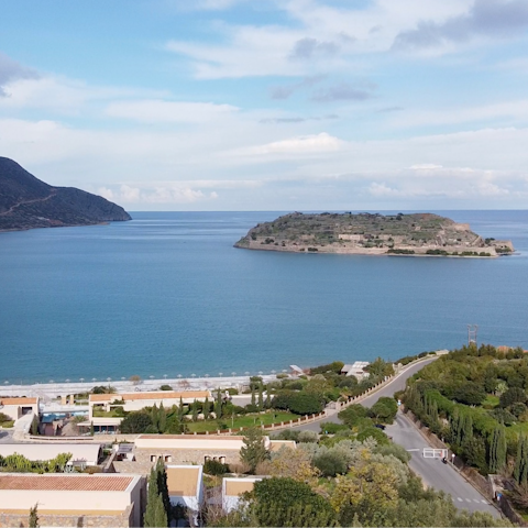 Explore Agios Nikolaos and its rich history – it's a thirty-six minute drive away