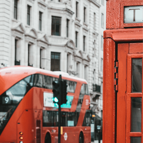 Buy yourself a new outfit for the evening, from neighbouring Regent Street's designer shops