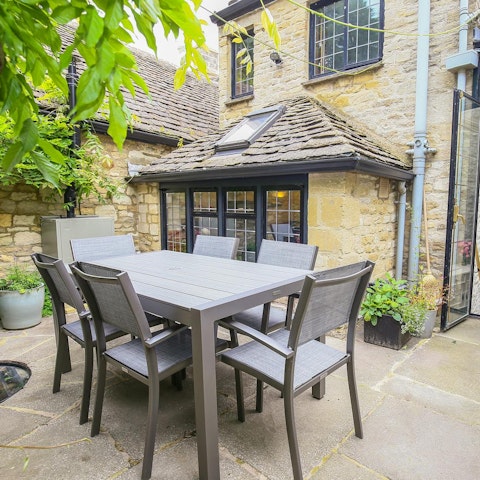 Spend sunny afternoons in the garden