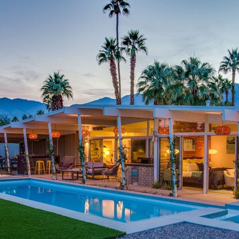 Take a night-time drip with stunning views