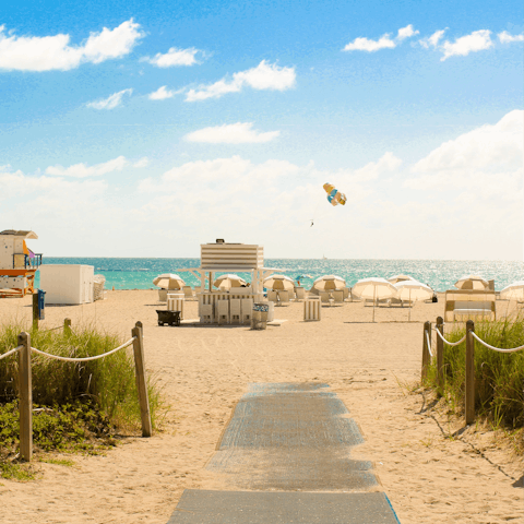 Head to Southwest's beaches, just a few minutes' drive
