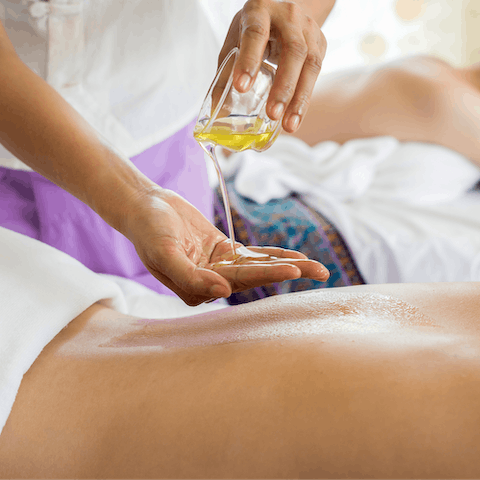 Relax in the sauna or enjoy an on-site massage