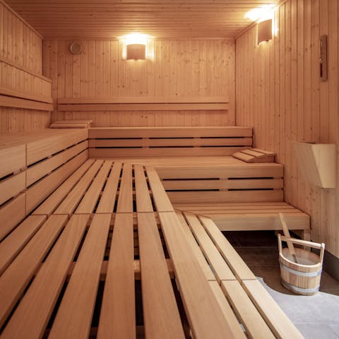 Detox in the resort's wellness centre