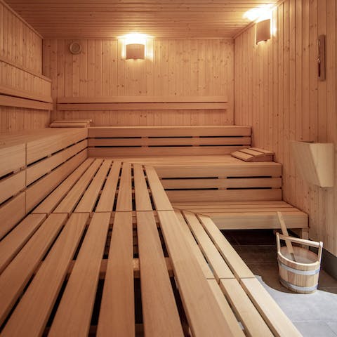 Detox in the resort's wellness centre