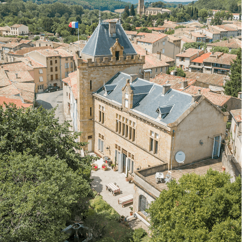 Stay in a historic chateau in Languedoc