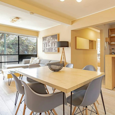 Wind down with evening meals at home or head to a local restaurant