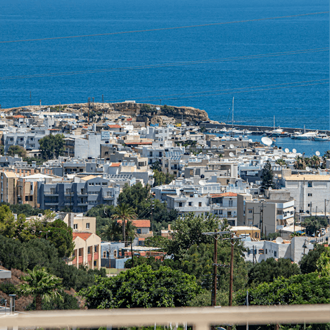 Explore Hersonissos on foot to experience the local way of living