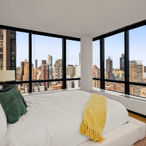 Wake up to skyline views