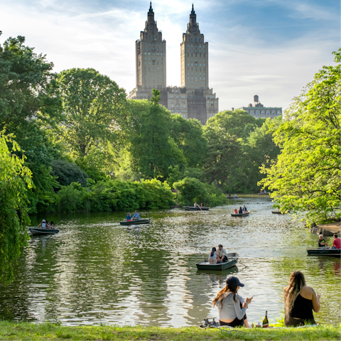 Stroll a few blocks to Central Park