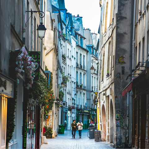 Stay in Le Marais, one of Paris' best neighbourhoods