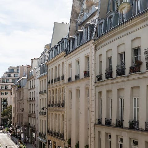 Marvel at the historical setting of this 19th Century apartment