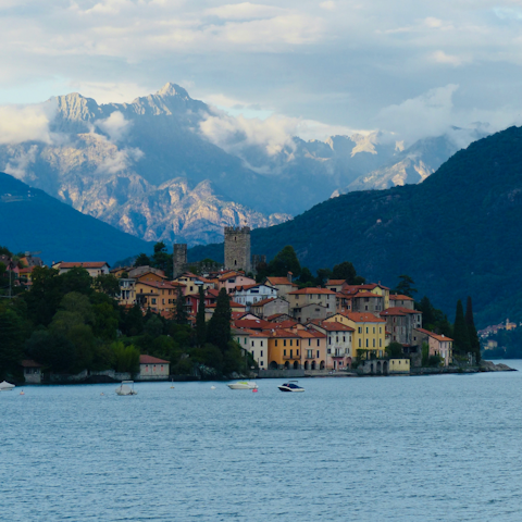 Stay in the pretty town of Menaggio