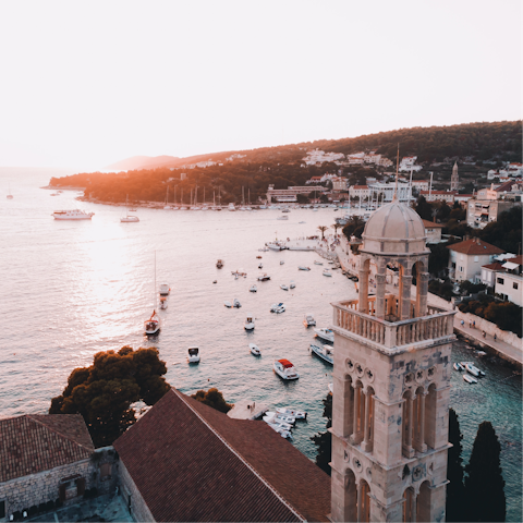 Explore Dalmatia, including the port town of Makarska, just over 10 kilometres away