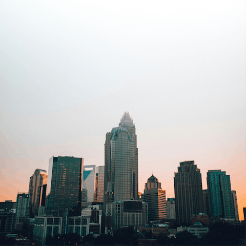 Discover downtown Charlotte from this central spot