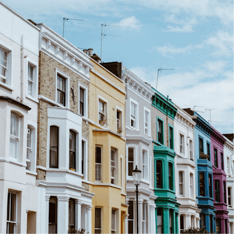 Hop on the tube to Notting Hill – it's three stops away