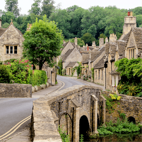 Hike the local trails around nearby Moreton-in-Marsh