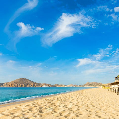 Walk down to Medano Beach and take your pick from the water activities