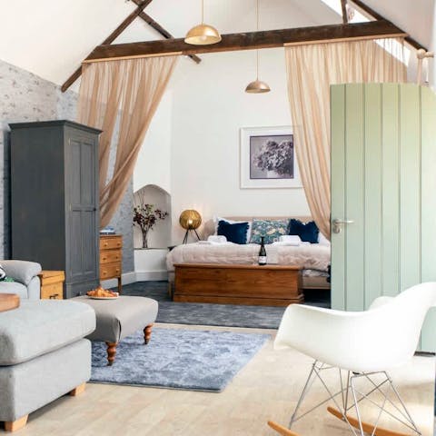 Savour the feeling of total relaxation after a day of exploring