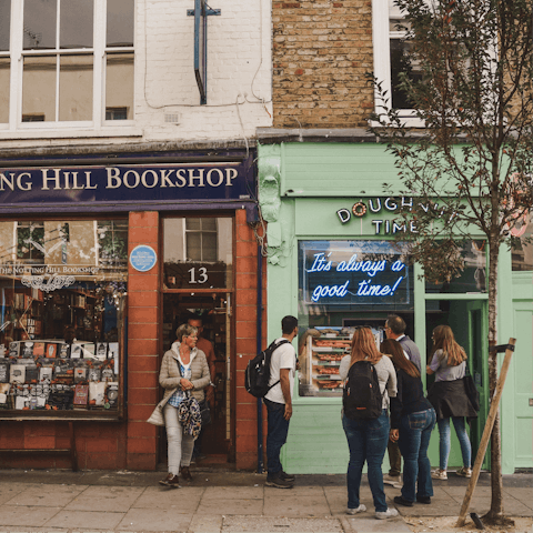 Stay in vibrant Notting Hill, a five-minute walk from Portobello Road